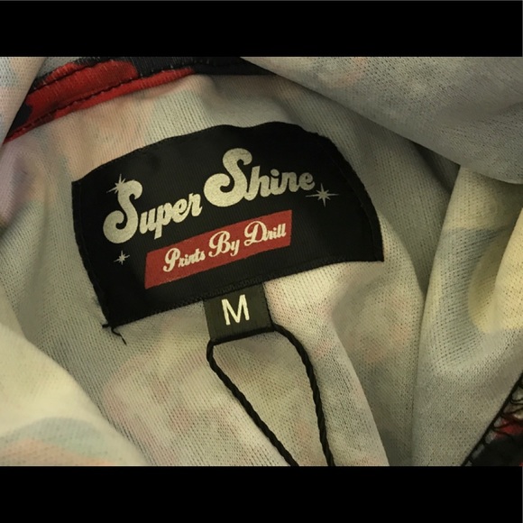 Drill Clothing Co Super Shine Prints By Drill Med New With Taggs - Picture 5 of 9